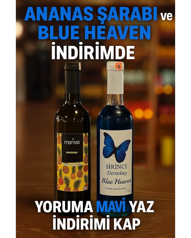 Şirince'de Ananas Şarabı İndirimi: Tropikal Lezzet Kaçırılmamalı!
